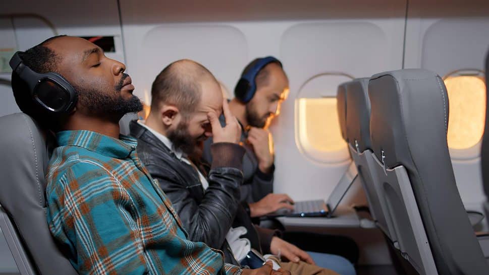 How to survive long flights in economy class