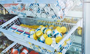 Vitamins in the pharmacy