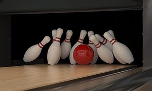 Bowling ball strikes