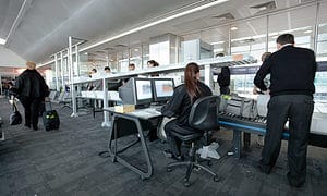 airport security gate