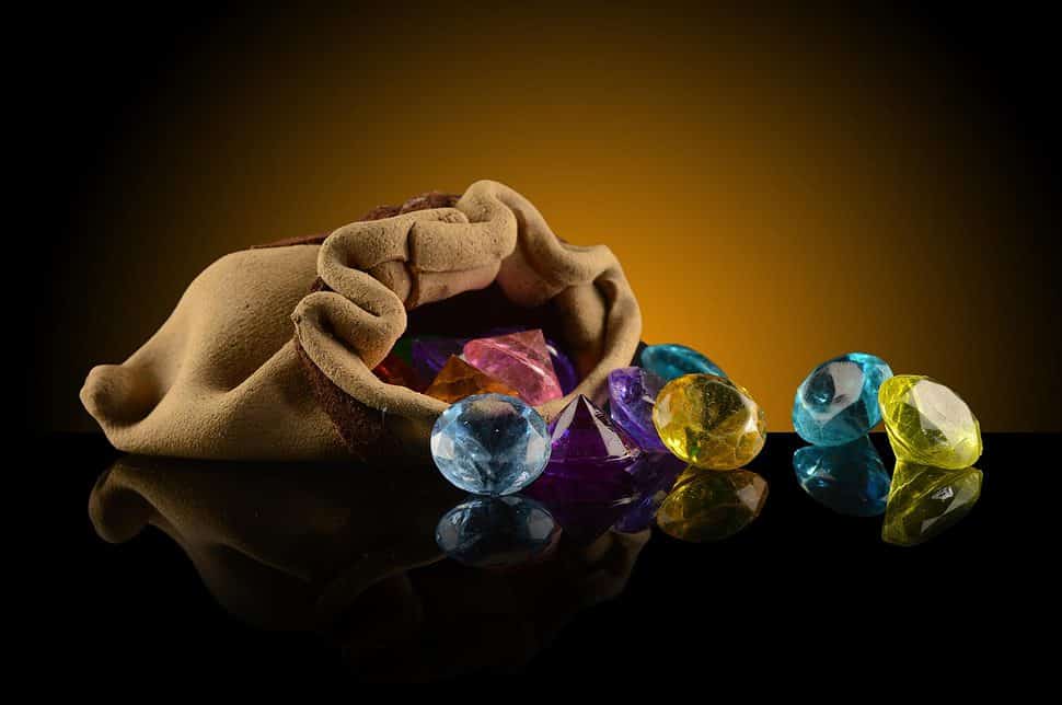 gemstones bag