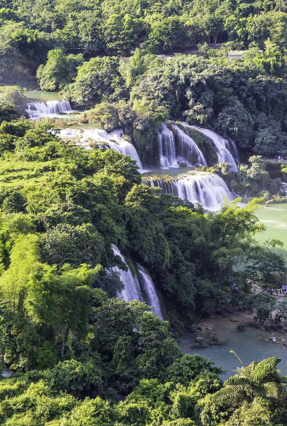 Ban Gioc Detian Waterfall In Cao Bang Vietnam
